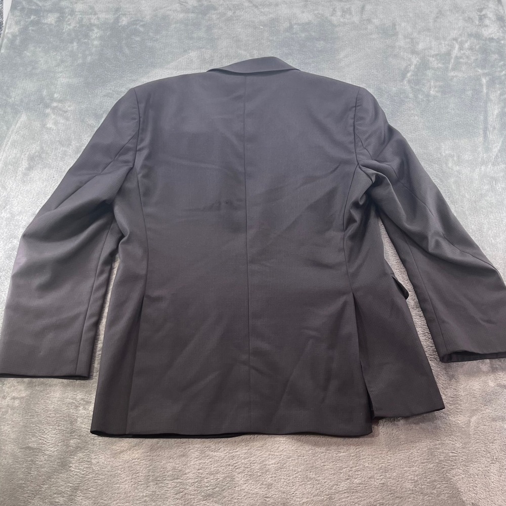Jos. A. Bank Signature Collection Wool Suit 41L 35W Charcoal Grey Micro Check - Picture 15 of 16